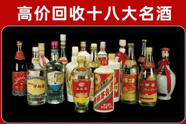 涪城回收铁盖茅台酒